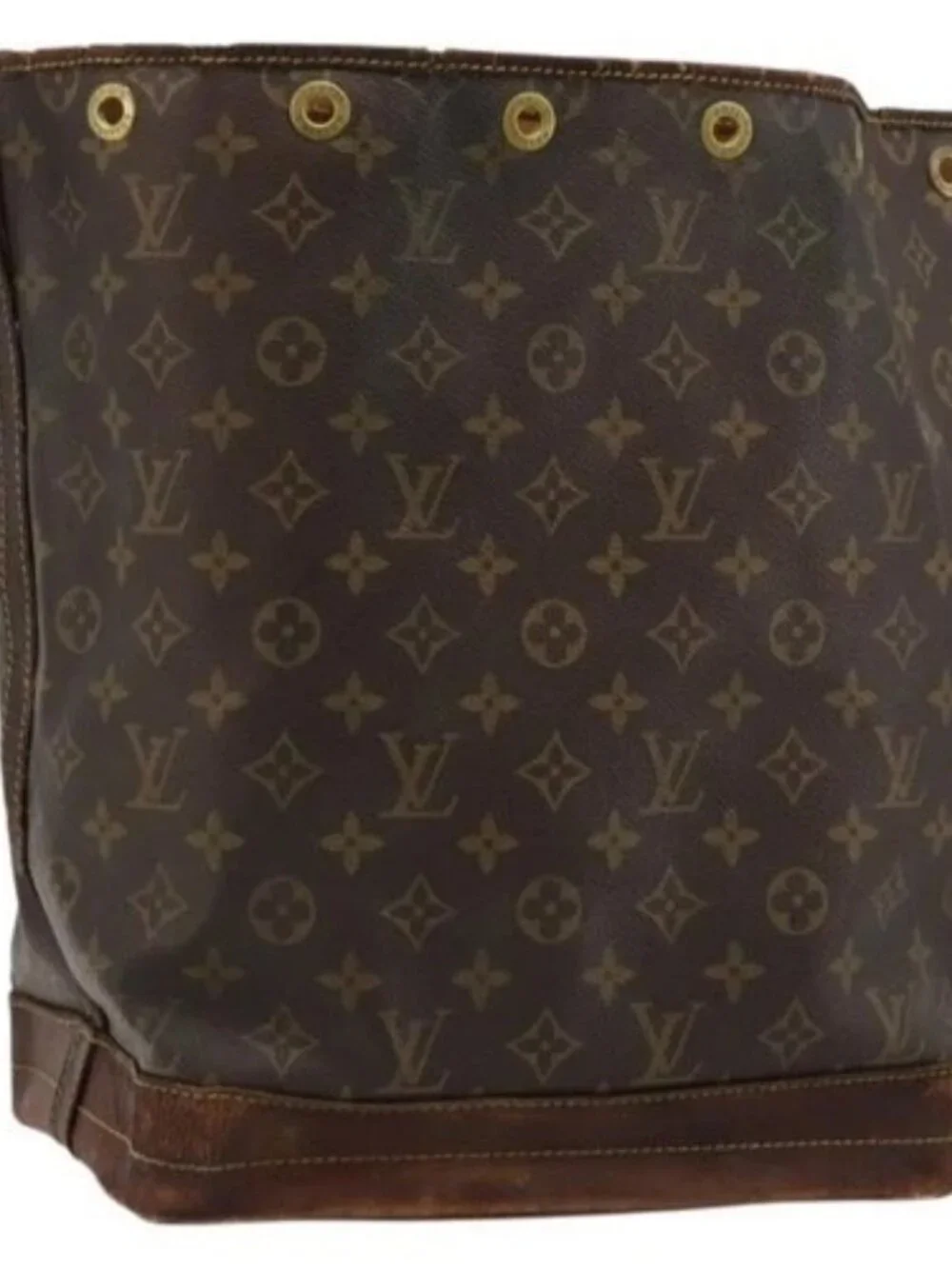LOUIS VUITTON Monogram Noe Shoulder Bag M42224 LV Auth 67941